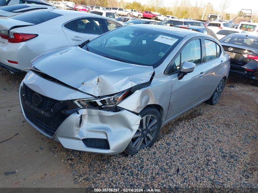 2020 Nissan Versa Sv Xtronic Cvt VIN: 3N1CN8EV8LL829734 Lot: 38756297