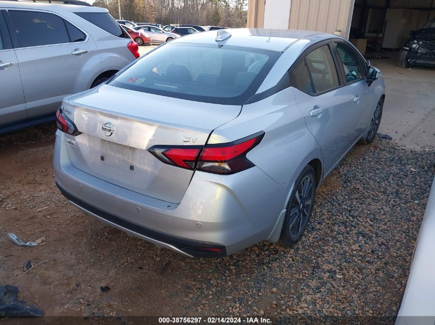 2020 Nissan Versa Sv Xtronic Cvt VIN: 3N1CN8EV8LL829734 Lot: 38756297