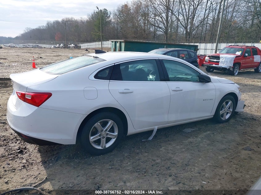 2020 CHEVROLET MALIBU FWD LS - 1G1ZB5ST2LF030357