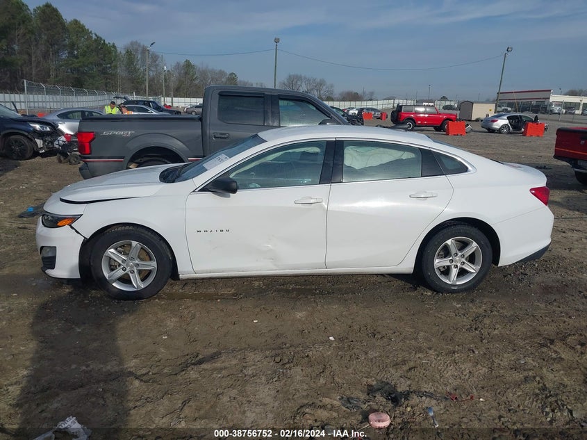 2020 CHEVROLET MALIBU FWD LS - 1G1ZB5ST2LF030357