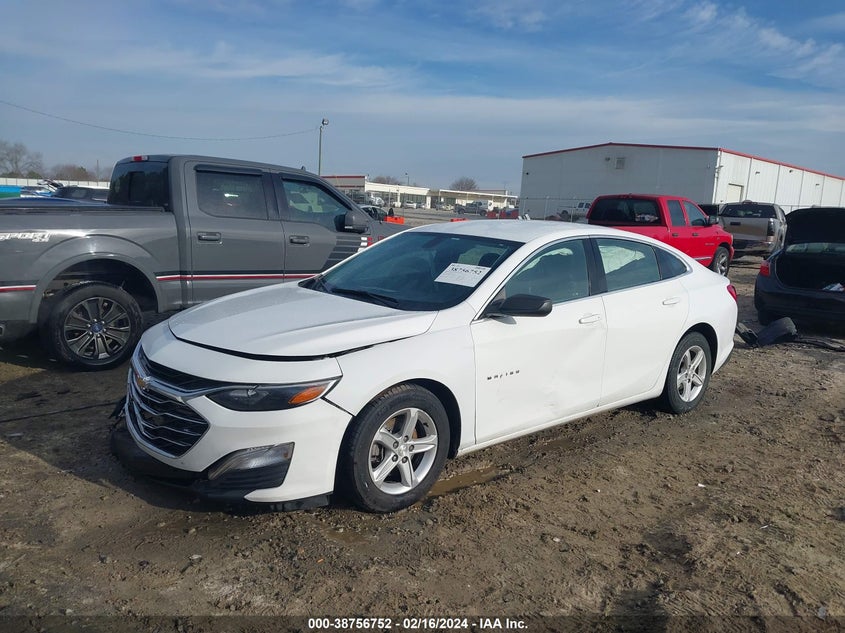 2020 CHEVROLET MALIBU FWD LS - 1G1ZB5ST2LF030357
