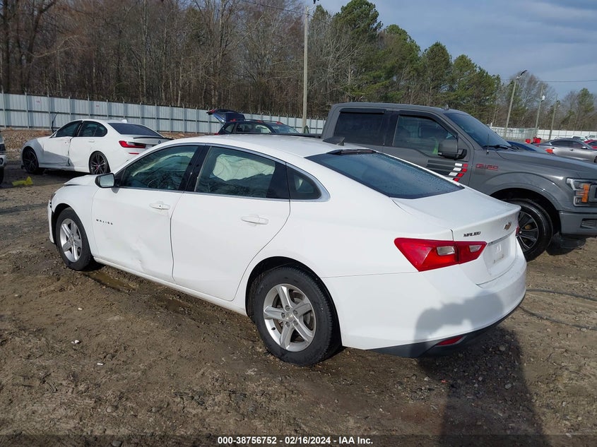 2020 CHEVROLET MALIBU FWD LS - 1G1ZB5ST2LF030357