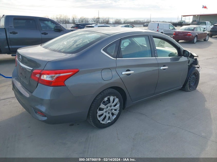 VIN 3N1AB7APXJY313540 2018 NISSAN SENTRA S