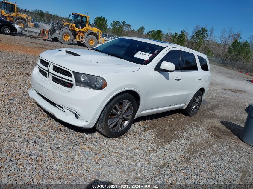 2013 Dodge Durango R/T VIN: 1C4SDHCT4DC578396 Lot: 40952404