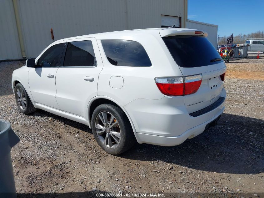 2013 Dodge Durango R/T VIN: 1C4SDHCT4DC578396 Lot: 40952404