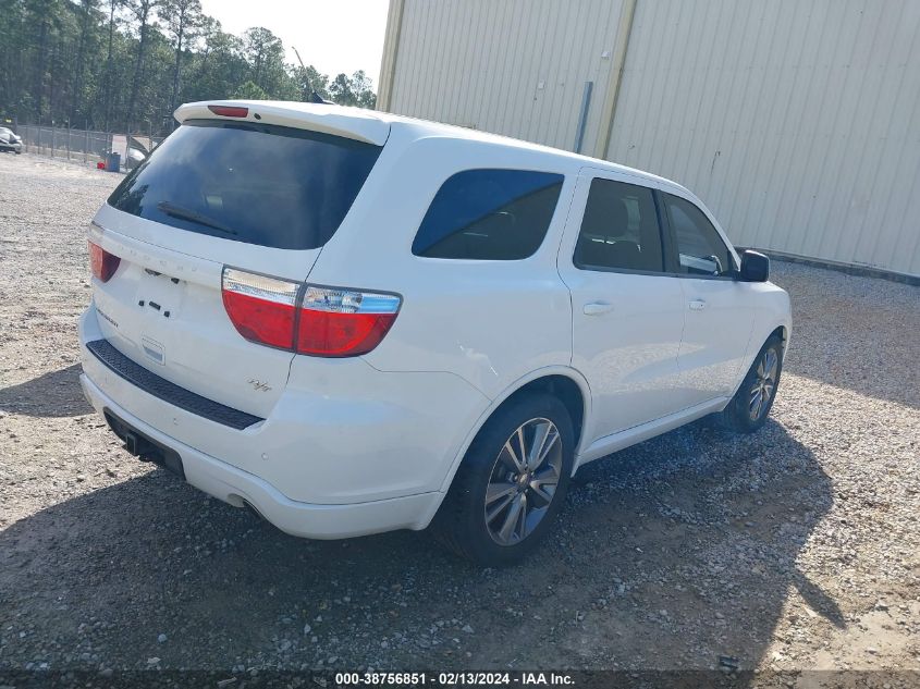 2013 Dodge Durango R/T VIN: 1C4SDHCT4DC578396 Lot: 40952404