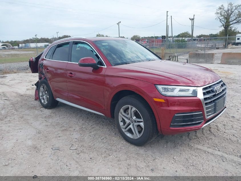 2018 Audi Q5 2.0T Premium/2.0T Tech Premium VIN: WA1BNAFY2J2114787 Lot: 38756960