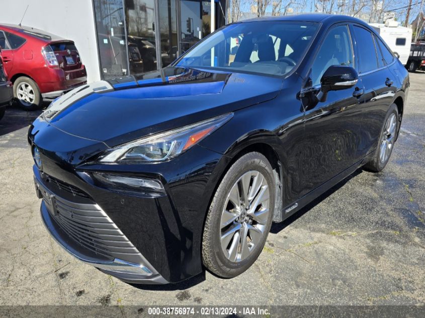 2022 Toyota Mirai Le VIN: JTDAAAAA4NA006464 Lot: 38756974