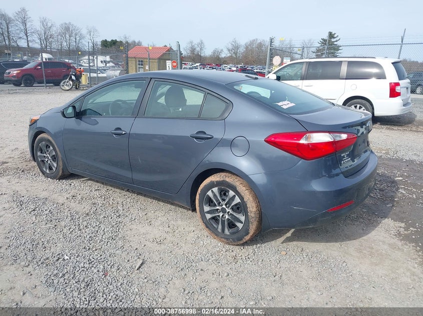 2016 KIA FORTE LX - KNAFK4A61G5540210