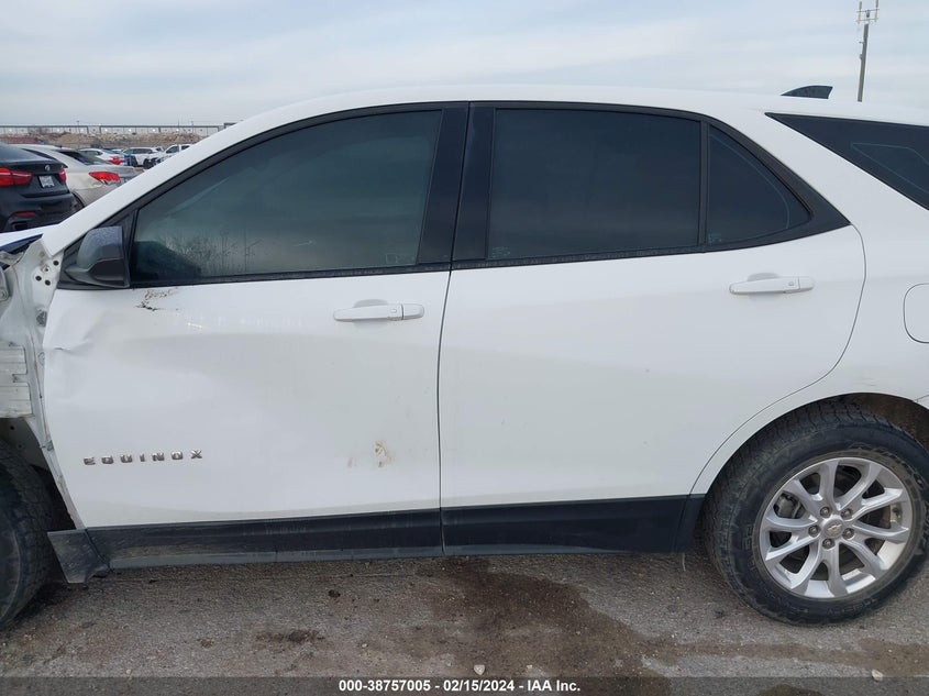 VIN 3GNAXHEV6JS554230 2018 CHEVROLET EQUINOX LS