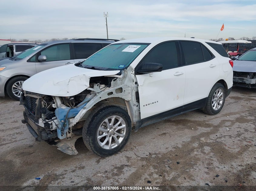 VIN 3GNAXHEV6JS554230 2018 CHEVROLET EQUINOX LS