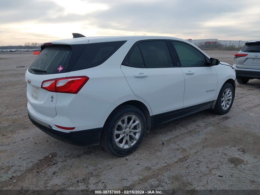 VIN 3GNAXHEV6JS554230 2018 CHEVROLET EQUINOX LS