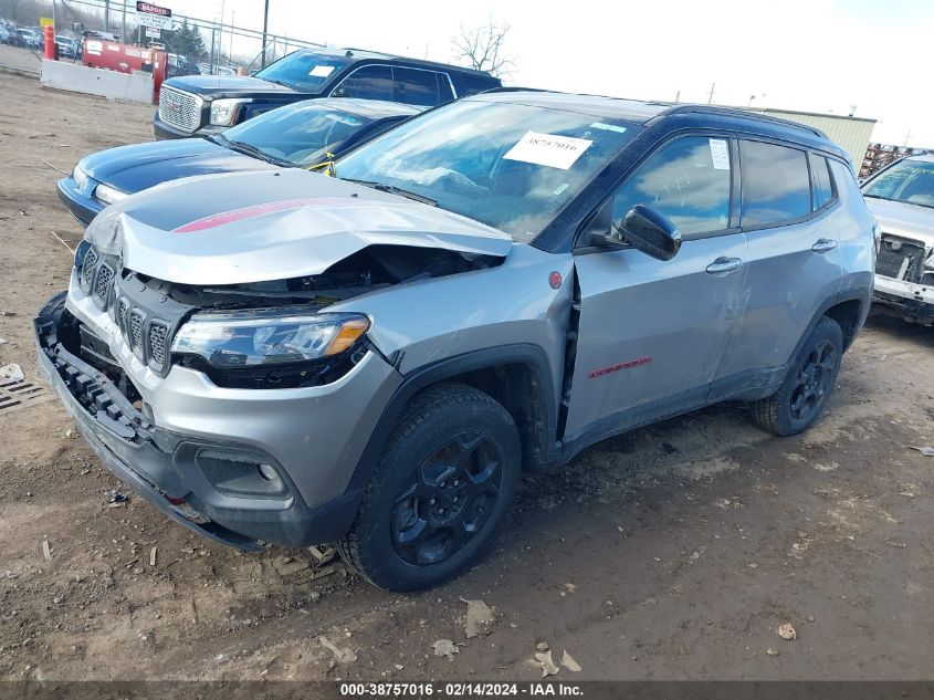 2023 Jeep Compass Trailhawk 4X4 VIN: 3C4NJDDN9PT522767 Lot: 38757016