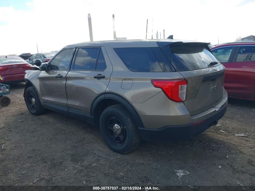 2021 Ford Explorer Police Interceptor VIN: 1FM5K8AB1MGB34698 Lot: 38757037