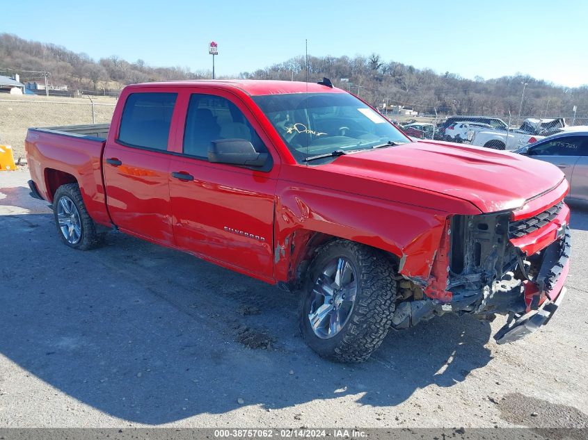 2018 Chevrolet Silverado 1500 Custom VIN: 3GCUKPEC7JG196166 Lot: 38757062