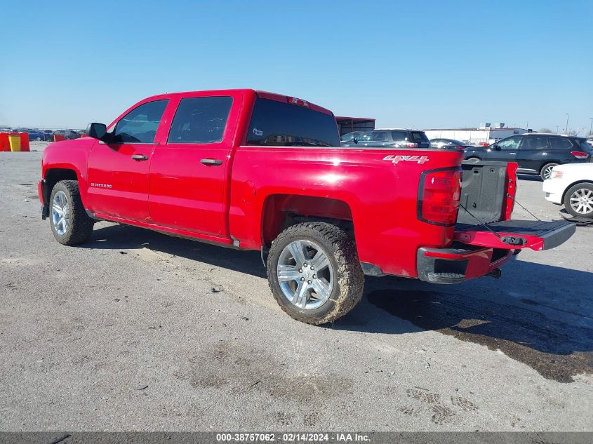 2018 Chevrolet Silverado 1500 Custom VIN: 3GCUKPEC7JG196166 Lot: 38757062