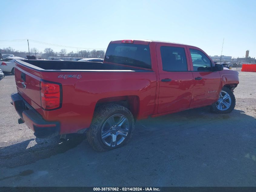 2018 Chevrolet Silverado 1500 Custom VIN: 3GCUKPEC7JG196166 Lot: 38757062