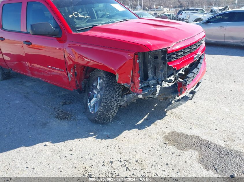 2018 Chevrolet Silverado 1500 Custom VIN: 3GCUKPEC7JG196166 Lot: 38757062