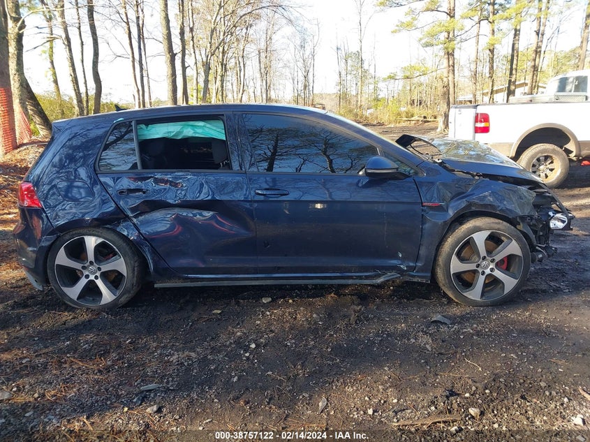 2017 VOLKSWAGEN GOLF GTI AUTOBAHN 4-DOOR/S 4-DOOR/SE 4-DOOR/SPORT 4-DOOR - 3VW4T7AUXHM025447