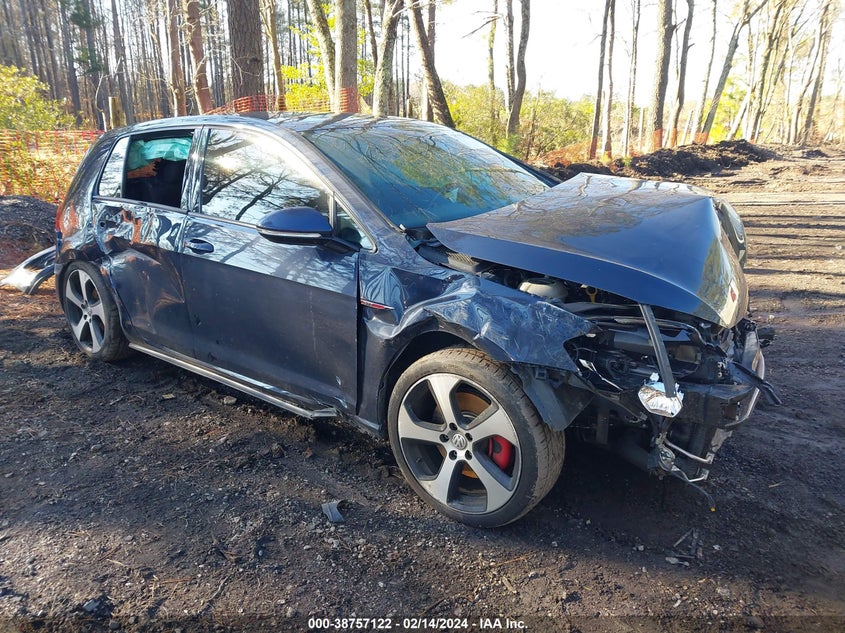 2017 VOLKSWAGEN GOLF GTI AUTOBAHN 4-DOOR/S 4-DOOR/SE 4-DOOR/SPORT 4-DOOR - 3VW4T7AUXHM025447