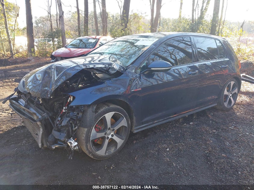 2017 VOLKSWAGEN GOLF GTI AUTOBAHN 4-DOOR/S 4-DOOR/SE 4-DOOR/SPORT 4-DOOR - 3VW4T7AUXHM025447