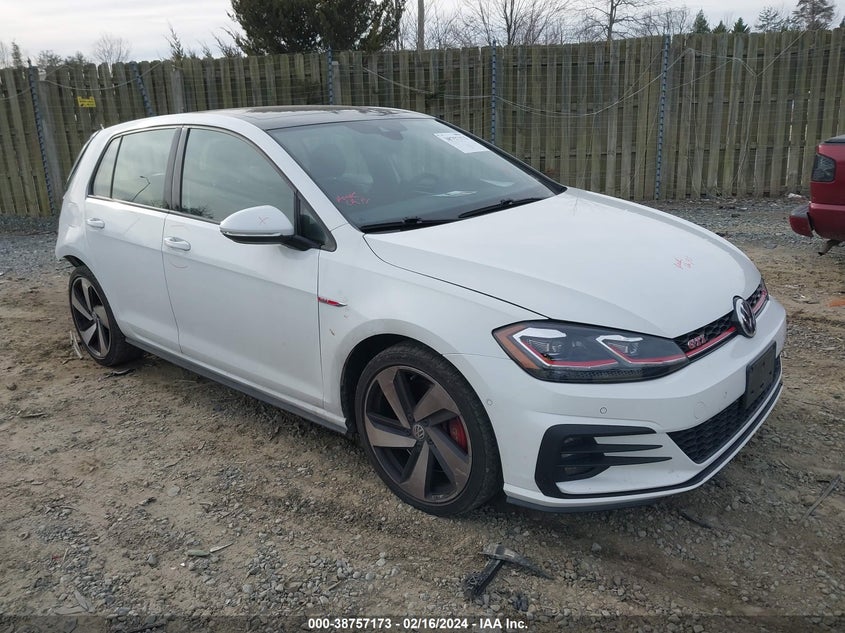 2020 VOLKSWAGEN GOLF GTI 2.0T AUTOBAHN/2.0T S/2.0T SE - 3VW6T7AU8LM012861