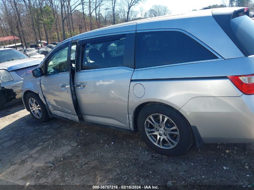 2011 Honda Odyssey Ex-L VIN: 5FNRL5H68BB071357 Lot: 38757216