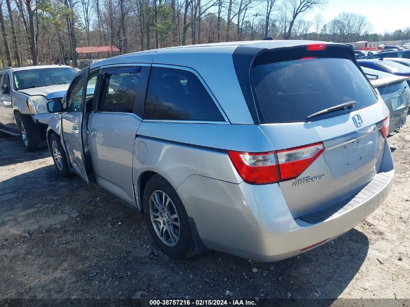 2011 Honda Odyssey Ex-L VIN: 5FNRL5H68BB071357 Lot: 38757216