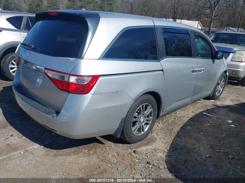 2011 Honda Odyssey Ex-L VIN: 5FNRL5H68BB071357 Lot: 38757216