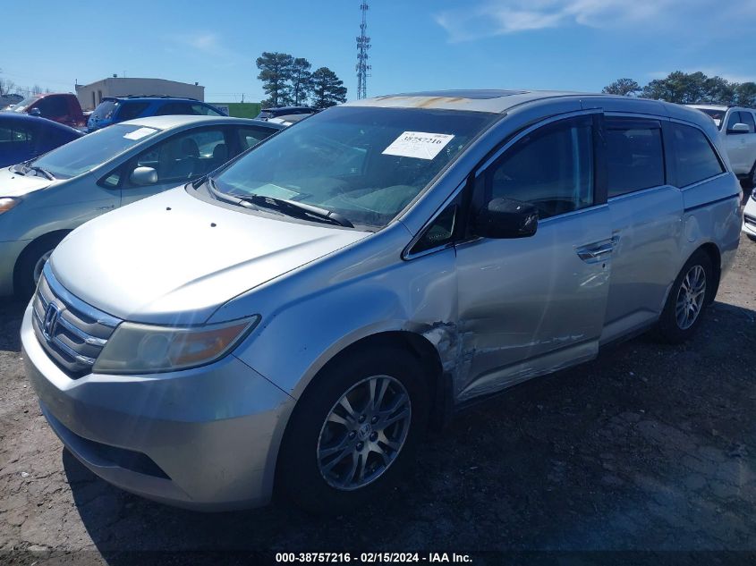 2011 Honda Odyssey Ex-L VIN: 5FNRL5H68BB071357 Lot: 38757216