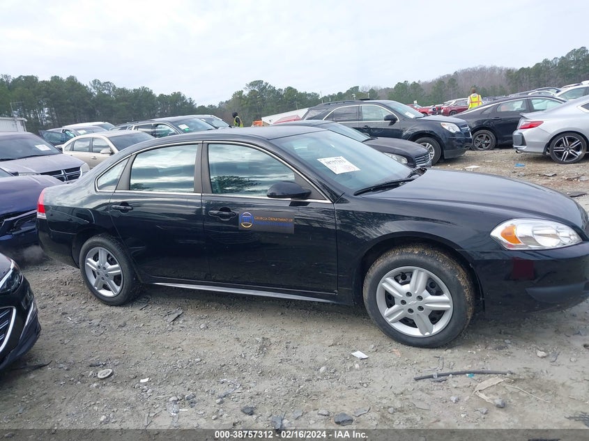 2016 CHEVROLET IMPALA LIMITED POLICE - 2G1WD5E34G1163031