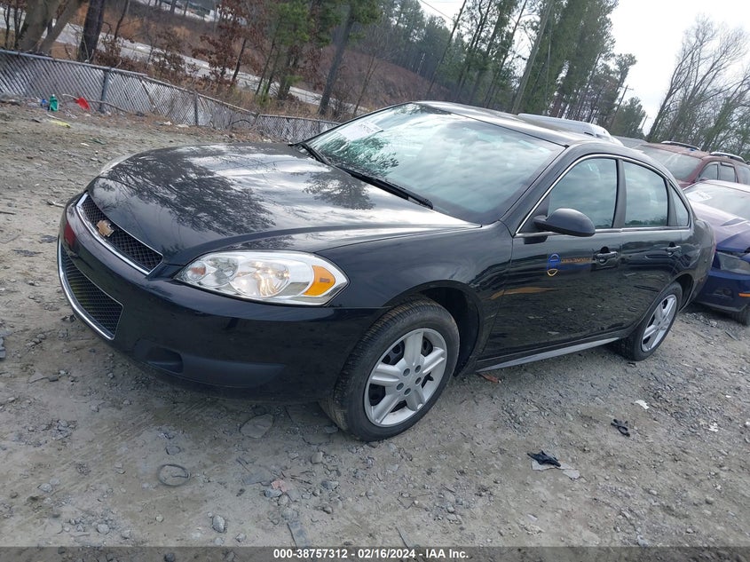 2016 CHEVROLET IMPALA LIMITED POLICE - 2G1WD5E34G1163031
