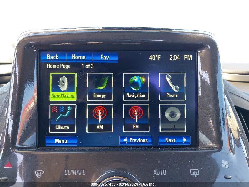 2014 CHEVROLET VOLT - 1G1RD6E40EU168952