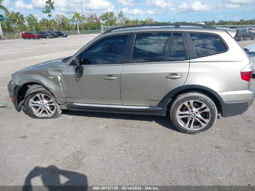 WBXPC93478WJ07034 2008 BMW X3 3.0Si