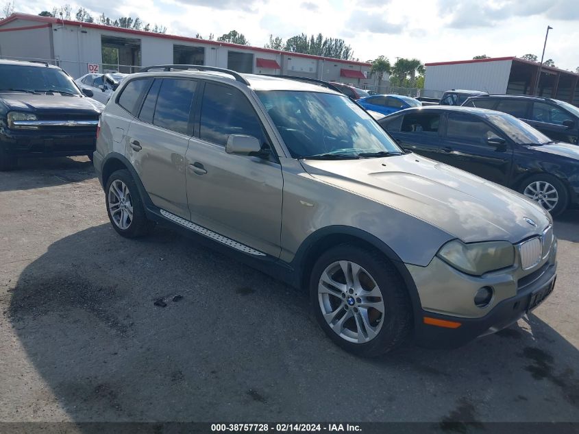 WBXPC93478WJ07034 2008 BMW X3 3.0Si