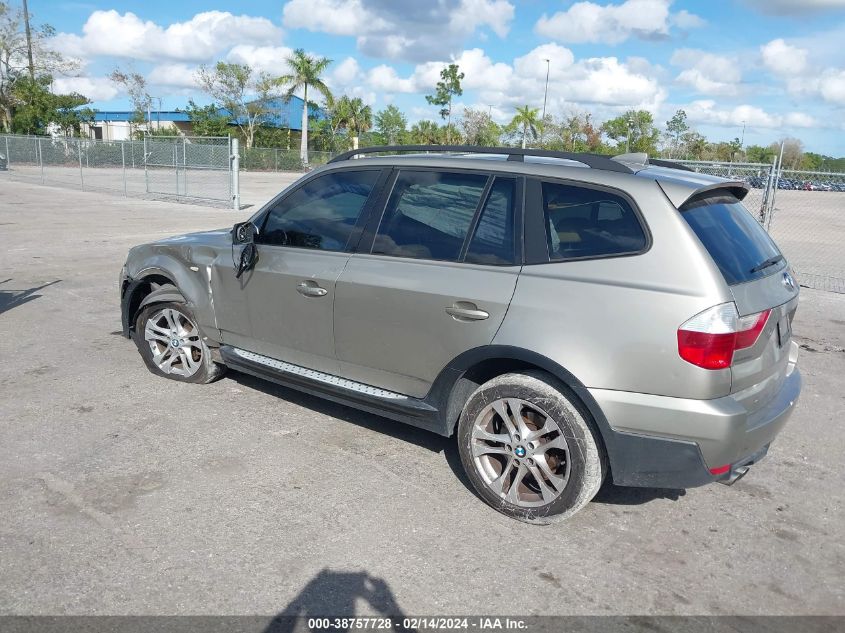 WBXPC93478WJ07034 2008 BMW X3 3.0Si