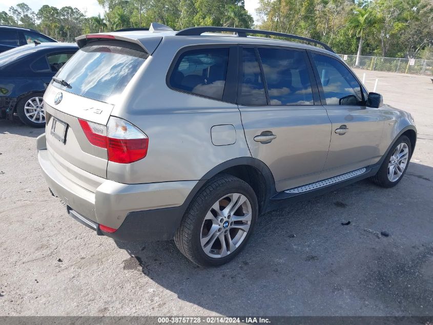 WBXPC93478WJ07034 2008 BMW X3 3.0Si