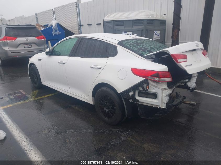 2016 Kia Optima Lx VIN: 5XXGT4L36GG019129 Lot: 38757976