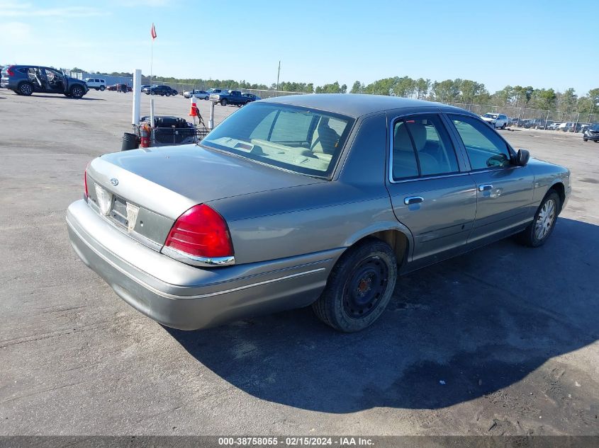 2004 Ford Crown Victoria Lx VIN: 2FAFP74WX4X150546 Lot: 38758055