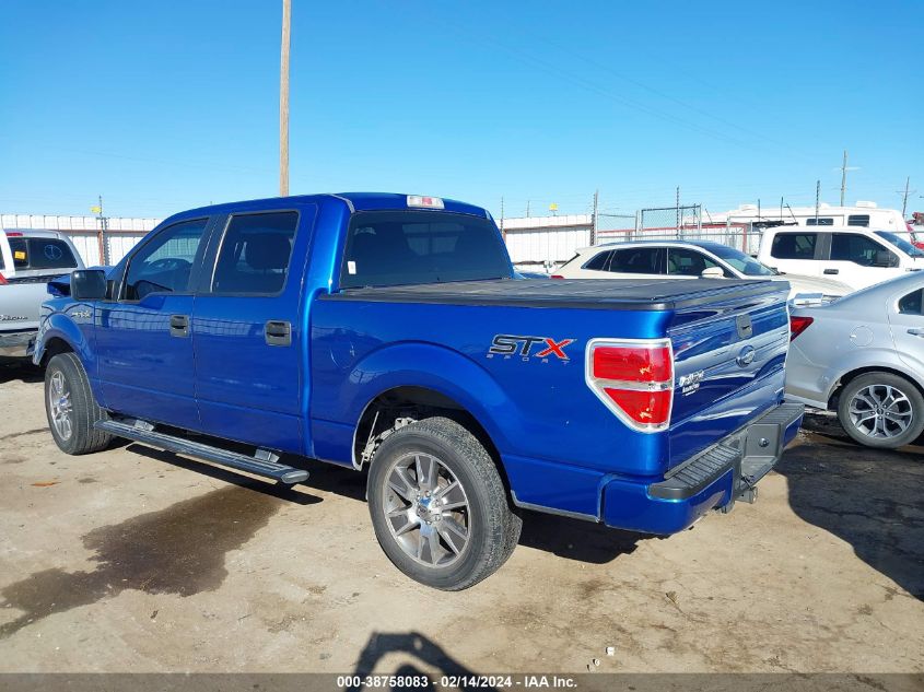 1FTFW1CF3EKD66755 2014 Ford F-150 Stx