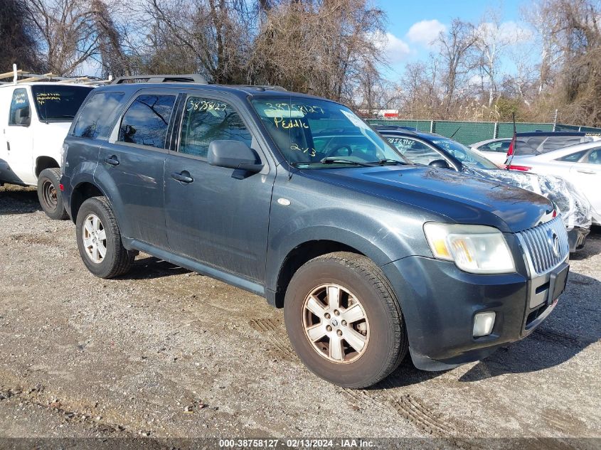 2009 Mercury Mariner V6 VIN: 4M2CU91G89KJ07195 Lot: 38758127