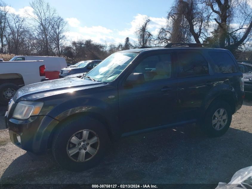 2009 Mercury Mariner V6 VIN: 4M2CU91G89KJ07195 Lot: 38758127