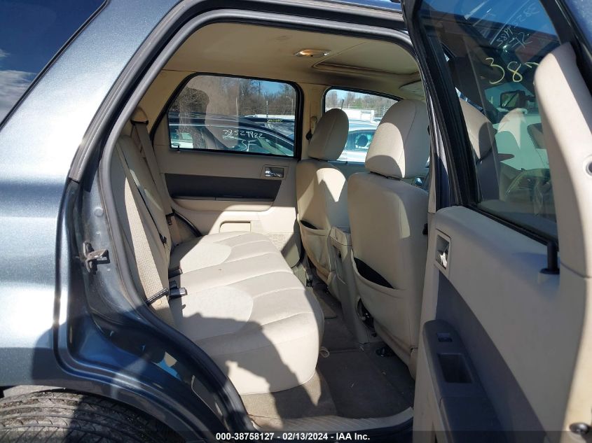 2009 Mercury Mariner V6 VIN: 4M2CU91G89KJ07195 Lot: 38758127