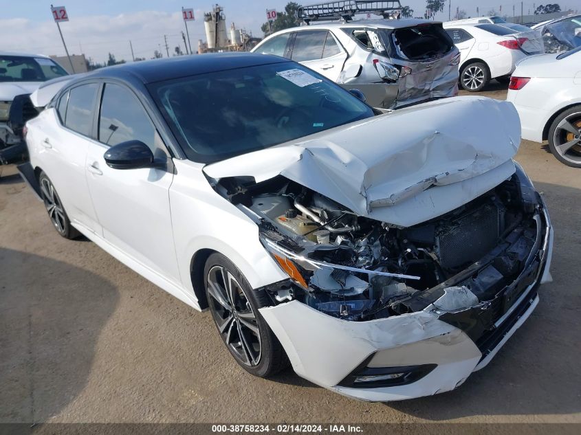 2020 Nissan Sentra Sr Xtronic Cvt VIN: 3N1AB8DVXLY304002 Lot: 40755005