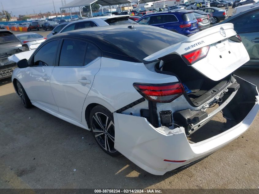 2020 Nissan Sentra Sr Xtronic Cvt VIN: 3N1AB8DVXLY304002 Lot: 40755005