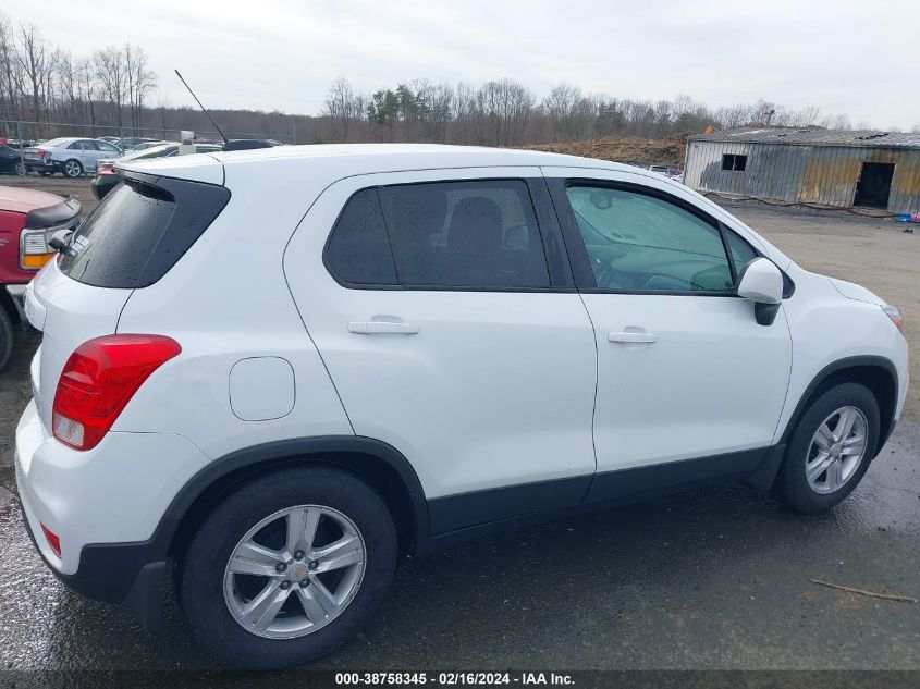 2020 Chevrolet Trax Fwd Ls VIN: KL7CJKSB8LB058576 Lot: 38758345