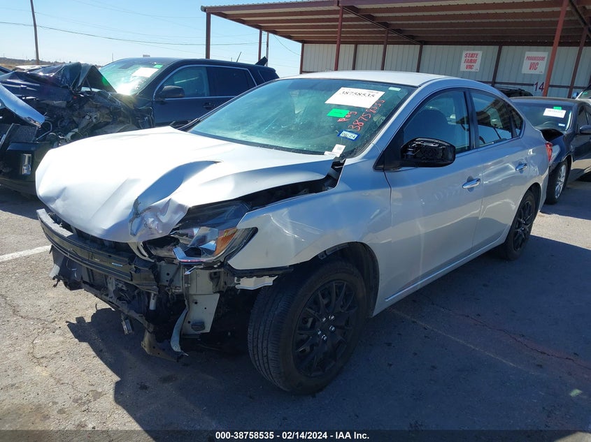 VIN 3N1AB7AP2JY300541 2018 NISSAN SENTRA S/SV/SR/SL