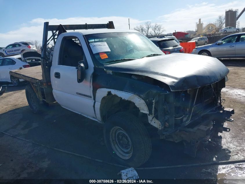 2006 GMC Sierra 2500Hd Work Truck VIN: 1GTHK24U06E132726 Lot: 38758626