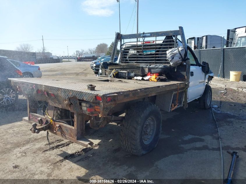 2006 GMC Sierra 2500Hd Work Truck VIN: 1GTHK24U06E132726 Lot: 38758626