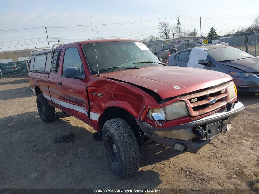 1997 Ford Ranger Splash/Xlt VIN: 1FTCR14X2VPA39848 Lot: 38758650